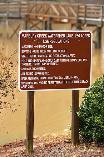 Marbury Creek Watershed Lake