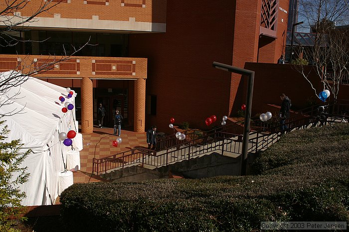 the balloons