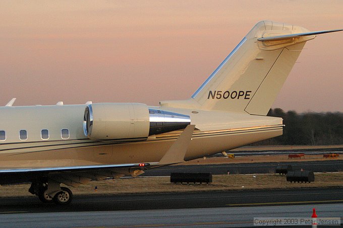 N500PE owned by APPLERA CORP