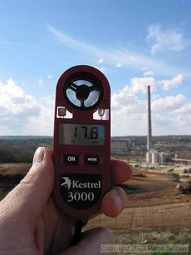 17.8 mph, although at many times it was well in to the 20s