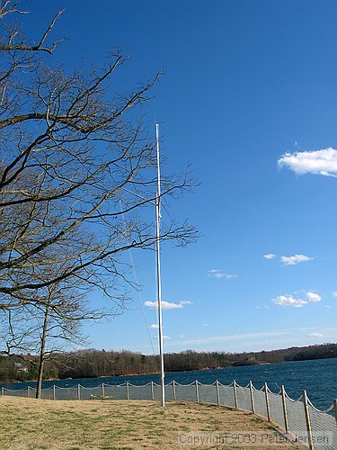 empty mast