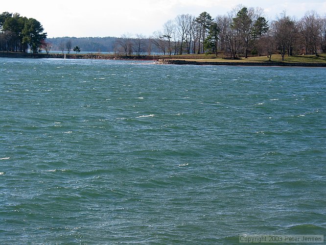 more nice whitecaps on Lake Lanier