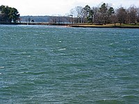 more nice whitecaps on Lake Lanier