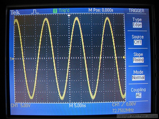 my Hitec Flash 5X on channel 48 (72.75 MHz)