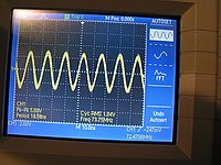 my Eclipse with older channel 34 module (supposed to be 72.47 MHz)