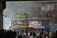 St. Patrick's day scene on River Street