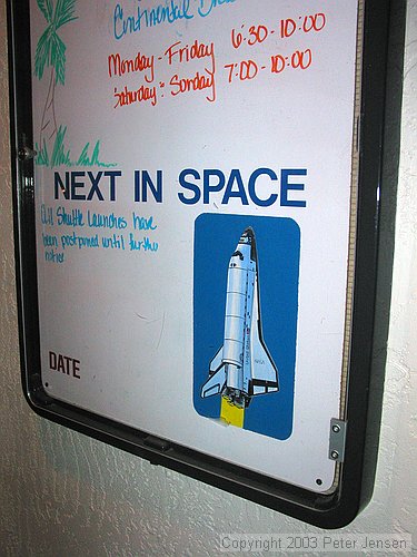 All Shuttle Launches have been postponed until further notice