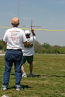 Lou and Randy launching