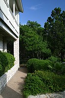 front porch looking downhill