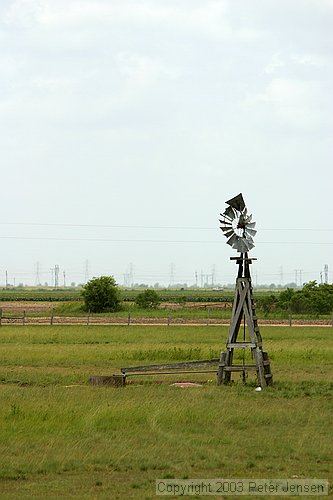 windmill on neighboring property