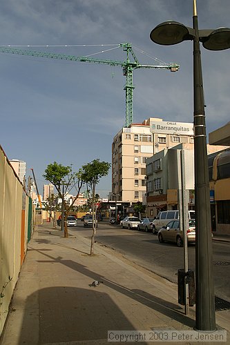 lots of San Juan's tourist district is under construction