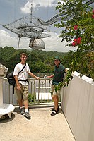 Peter and Paul at the Arecibo Radio Telescope