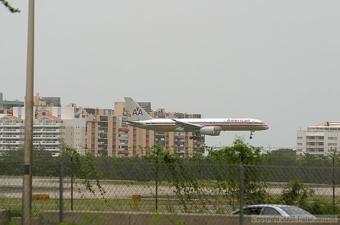 San Juan airport (home of the ATIS message that ends with something like: "Notices to Airmen: Pothole on taxiway Sierra between taxiway Mike and Taxiway November" )