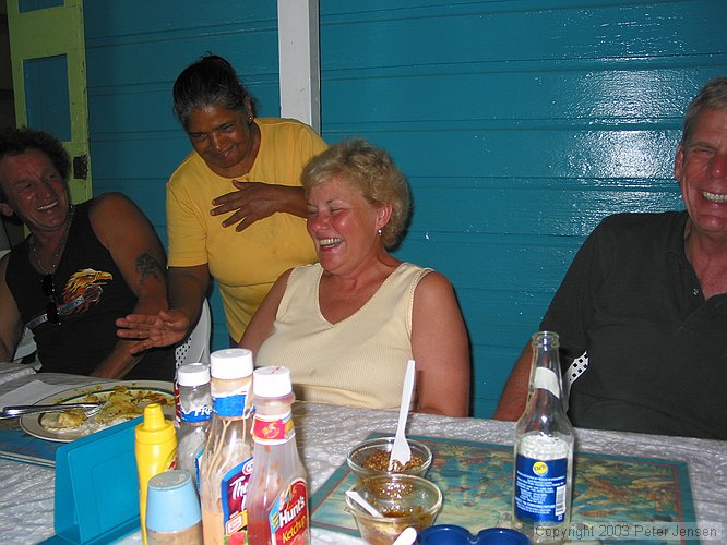 good times at the Roti Palace