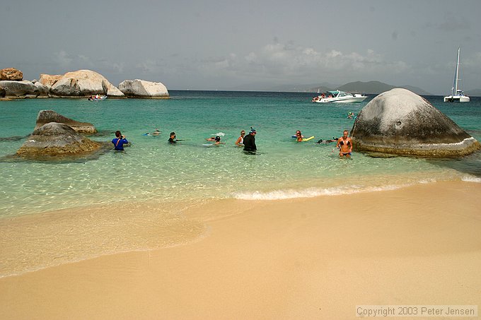 nice clear water