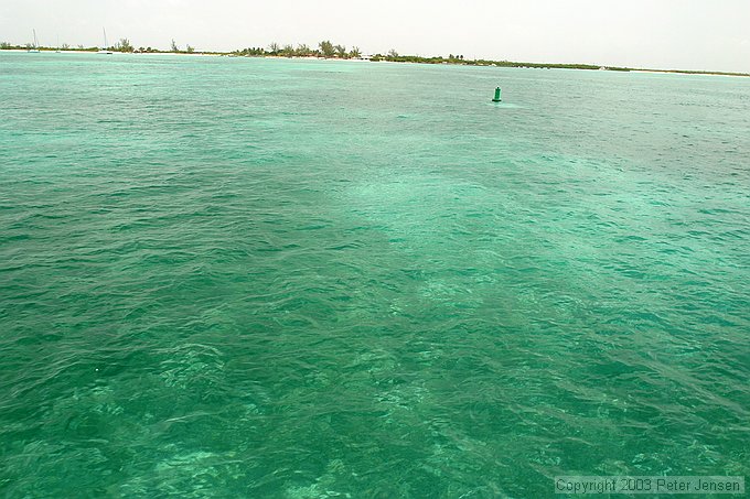 shallow waters near Anegada