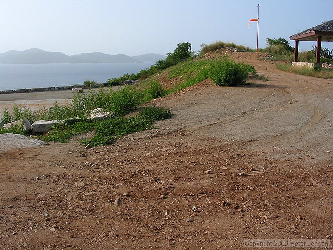 Peter Island heliport (just recently constructed)