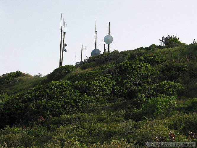 Peter Island radio towers