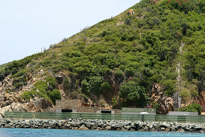 power generating station and reverse osmosis desalination plant at Peter Island