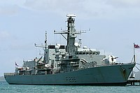 British ship in for rest