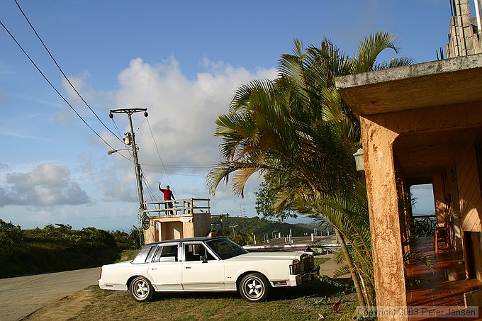 Bobby (and the largest car on Tortola, I think)
