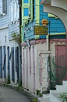 Roti Palace on Main Street in Road Town, Tortola, BVI.  Well recommended -- I'm a big fan of the boneless chicken Roti.