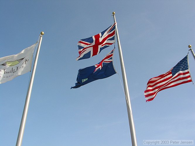 Peter Island flags