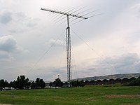 bottom-mounted rotators on Denver Federal complex FEMA-looking log periodic antennae