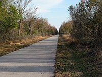typical view on this part of the trail