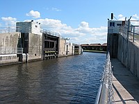the lock was completely open today
