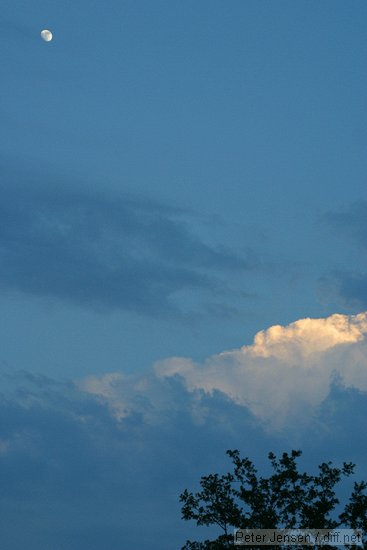 storm clouds off to the east