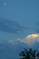 storm clouds off to the east