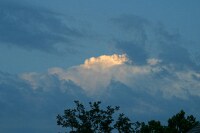 storm clouds off to the east