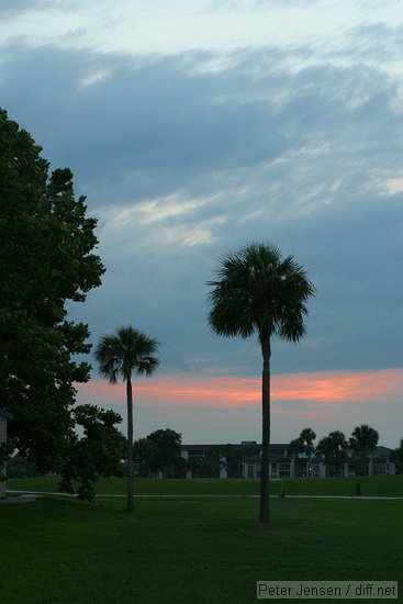 sunset from my apartment