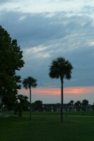 sunset from my apartment