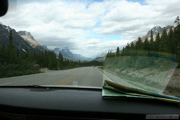 passenger seat view