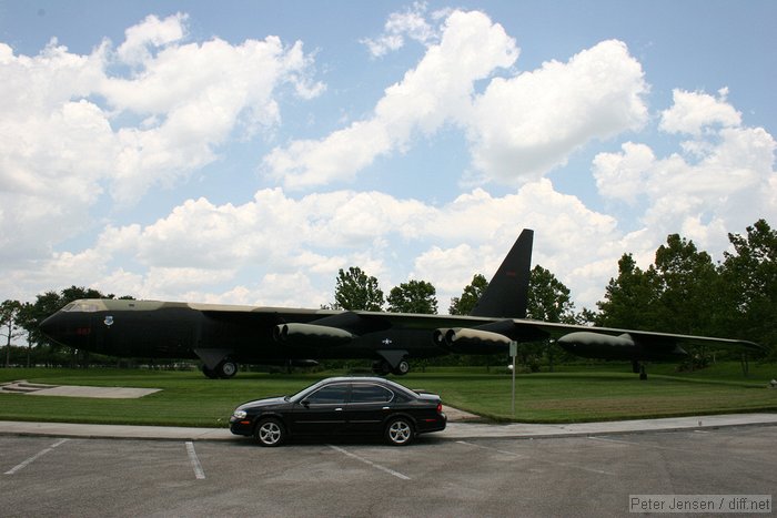 my Maxima at the B-52 park near the Blue lot at MCO