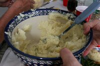 mashed potatoes