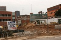 construction and Van Leer in the distance