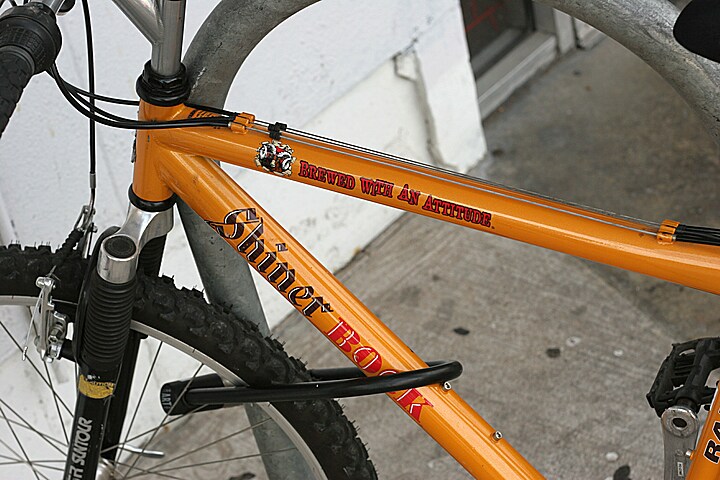 Shiner Bock bike
