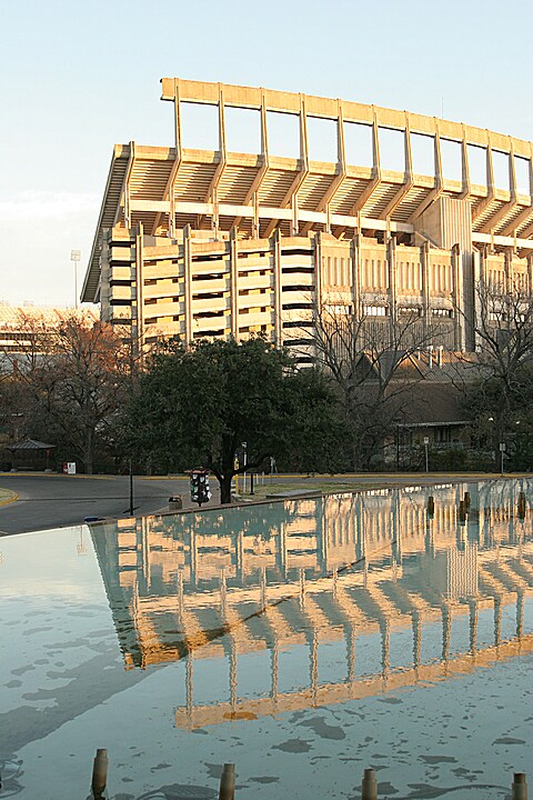 the UT football stadium