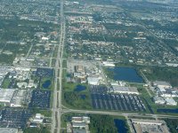 looking west along Palm Bay Rd