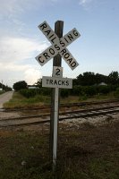 Railroad Crossing - 2 tracks