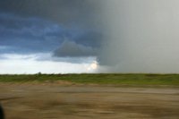 wall of rain