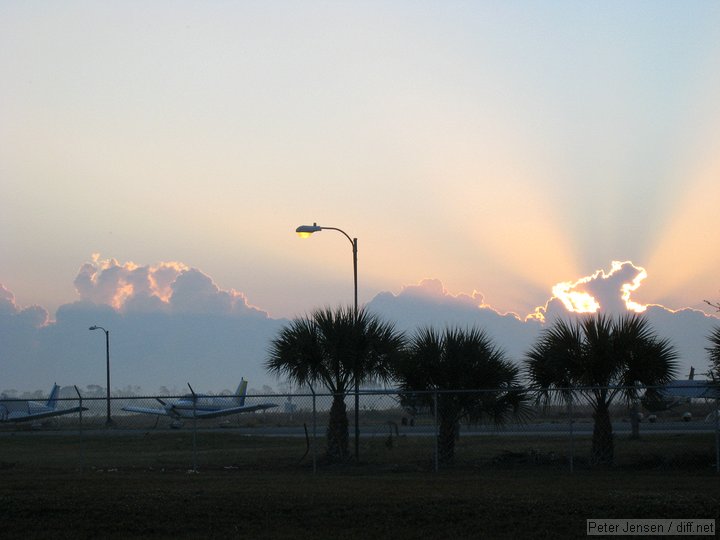 sunrise at Valkyria