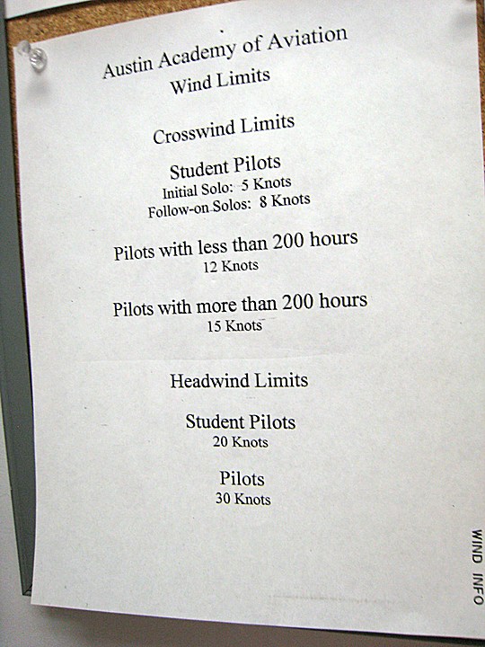 sensible wind limits