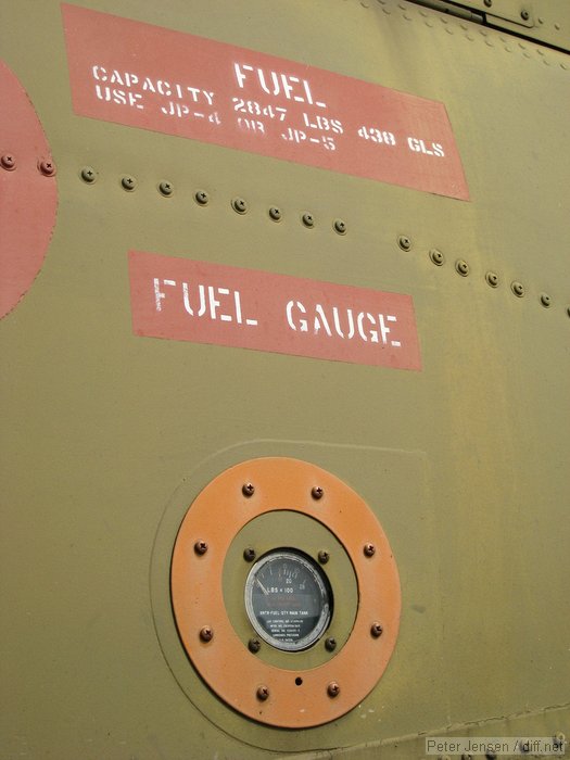 external fuel gauge on the Cheynne
