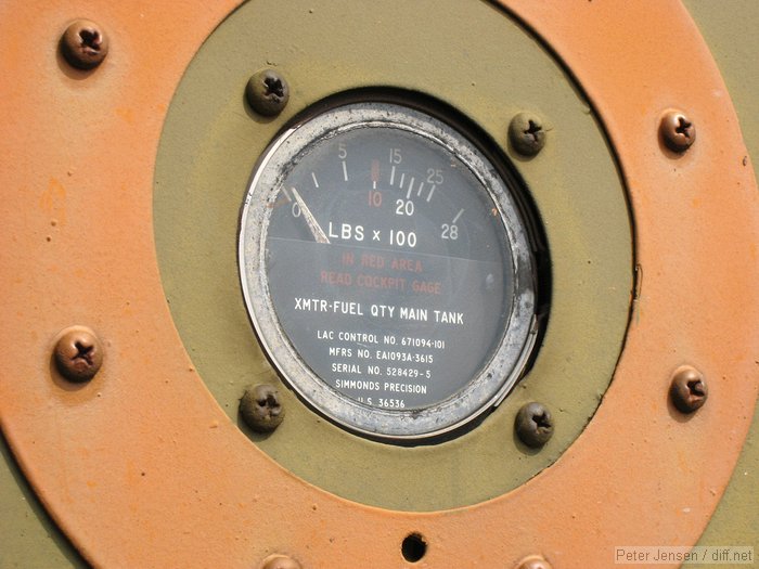 external fuel gauge on the Cheynne