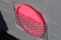 perfect disc holder in the car