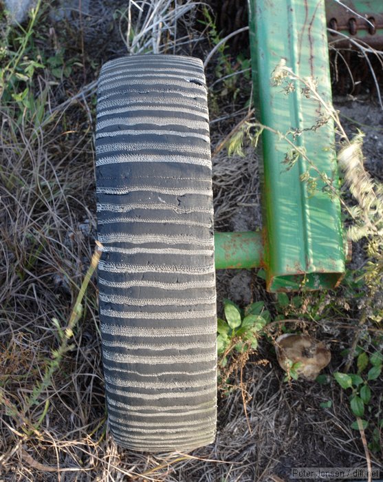 old tire